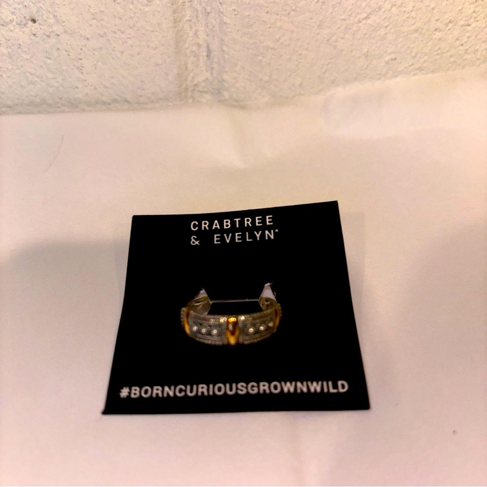 Bali Crabtree & Evelyn Silver ring size 7